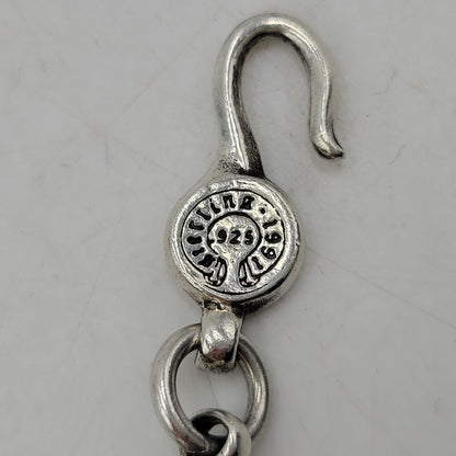 【中古品】【メンズ/レディース】 CHROME HEARTS クロムハーツ CROSS BALL CHAIN #1 KEEPER クロスボール チェーン キーパー ネックレス アクセサリー 190-251214-as-18-izu カラー：シルバー 万代Net店