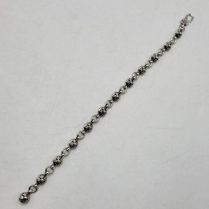【中古品】【メンズ/レディース】 CHROME HEARTS クロムハーツ NO1 BALL #1 ブレスレット アクセサリー 190-251214-as-05-izu カラー：シルバー 万代Net店