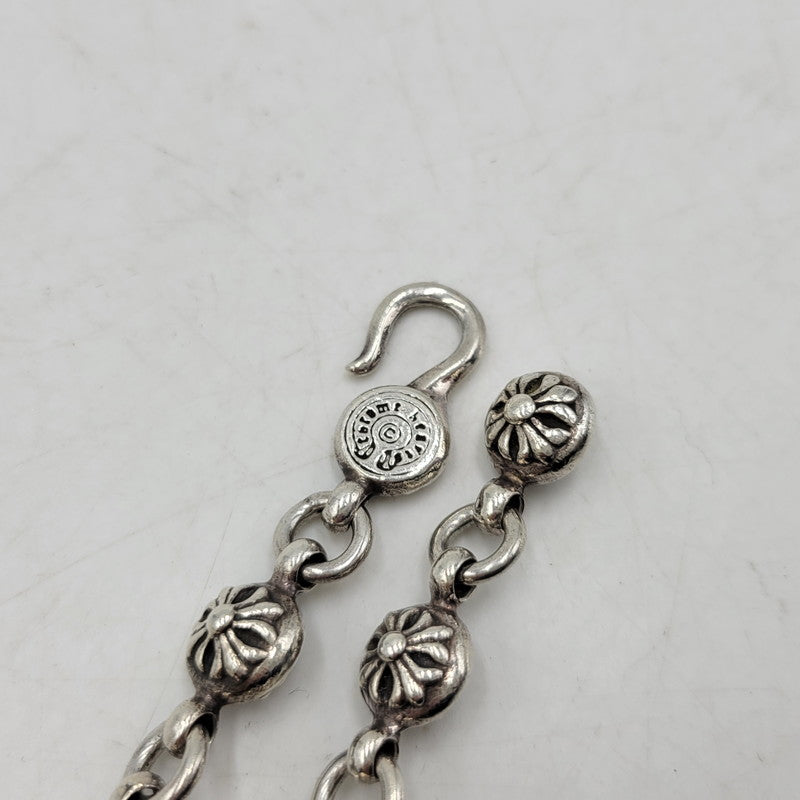 【中古品】【メンズ/レディース】 CHROME HEARTS クロムハーツ NO1 BALL #1 ブレスレット アクセサリー 190-251214-as-05-izu カラー：シルバー 万代Net店