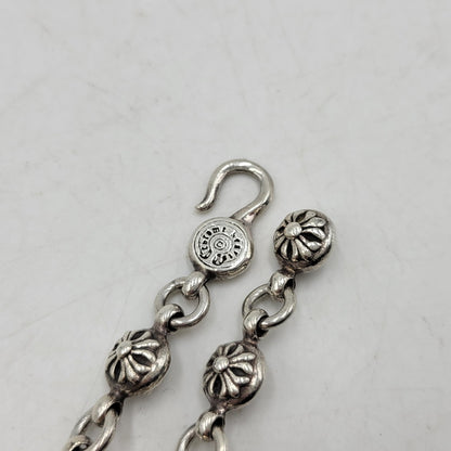 【中古品】【メンズ/レディース】 CHROME HEARTS クロムハーツ NO1 BALL #1 ブレスレット アクセサリー 190-251214-as-05-izu カラー：シルバー 万代Net店