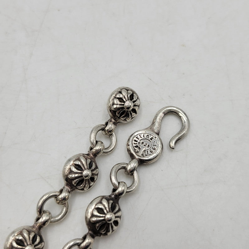 【中古品】【メンズ/レディース】 CHROME HEARTS クロムハーツ NO1 BALL #1 ブレスレット アクセサリー 190-251214-as-05-izu カラー：シルバー 万代Net店