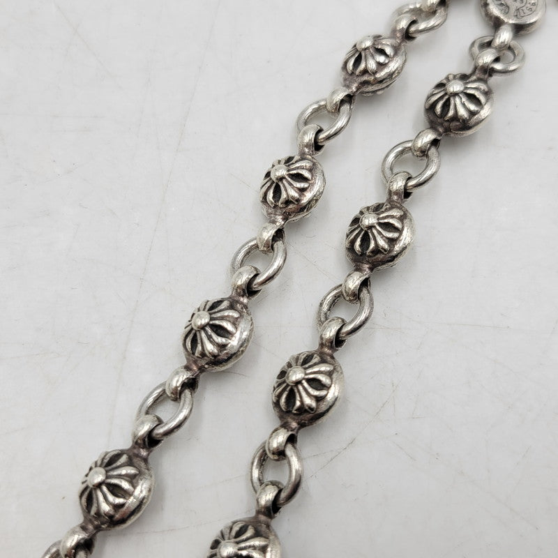 【中古品】【メンズ/レディース】 CHROME HEARTS クロムハーツ NO1 BALL #1 ブレスレット アクセサリー 190-251214-as-05-izu カラー：シルバー 万代Net店