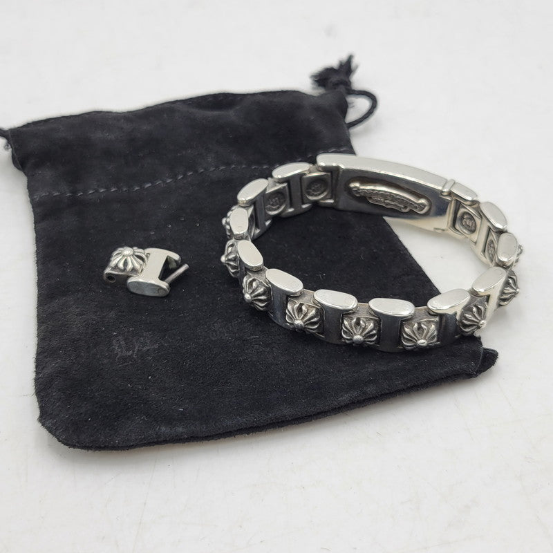 【中古品】【メンズ/レディース】 CHROME HEARTS クロムハーツ I LINK CHX ブレスレット アクセサリー 190-251214-as-04-izu カラー：シルバー 万代Net店