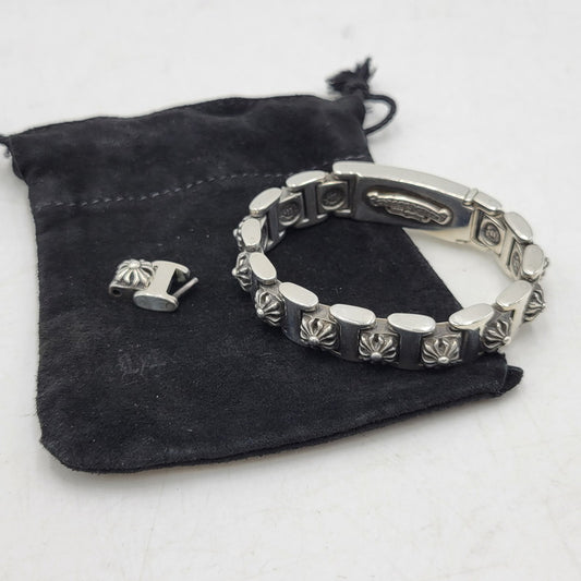 【中古品】【メンズ/レディース】 CHROME HEARTS クロムハーツ I LINK CHX ブレスレット アクセサリー 190-251214-as-04-izu カラー：シルバー 万代Net店