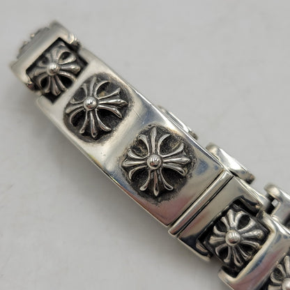 【中古品】【メンズ/レディース】 CHROME HEARTS クロムハーツ I LINK CHX ブレスレット アクセサリー 190-251214-as-04-izu カラー：シルバー 万代Net店