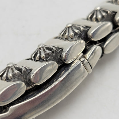 【中古品】【メンズ/レディース】 CHROME HEARTS クロムハーツ I LINK CHX ブレスレット アクセサリー 190-251214-as-04-izu カラー：シルバー 万代Net店