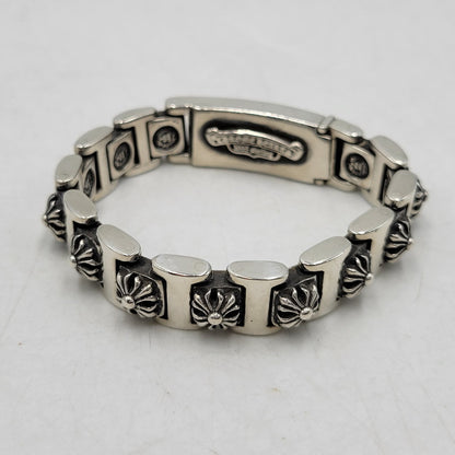 【中古品】【メンズ/レディース】 CHROME HEARTS クロムハーツ I LINK CHX ブレスレット アクセサリー 190-251214-as-04-izu カラー：シルバー 万代Net店