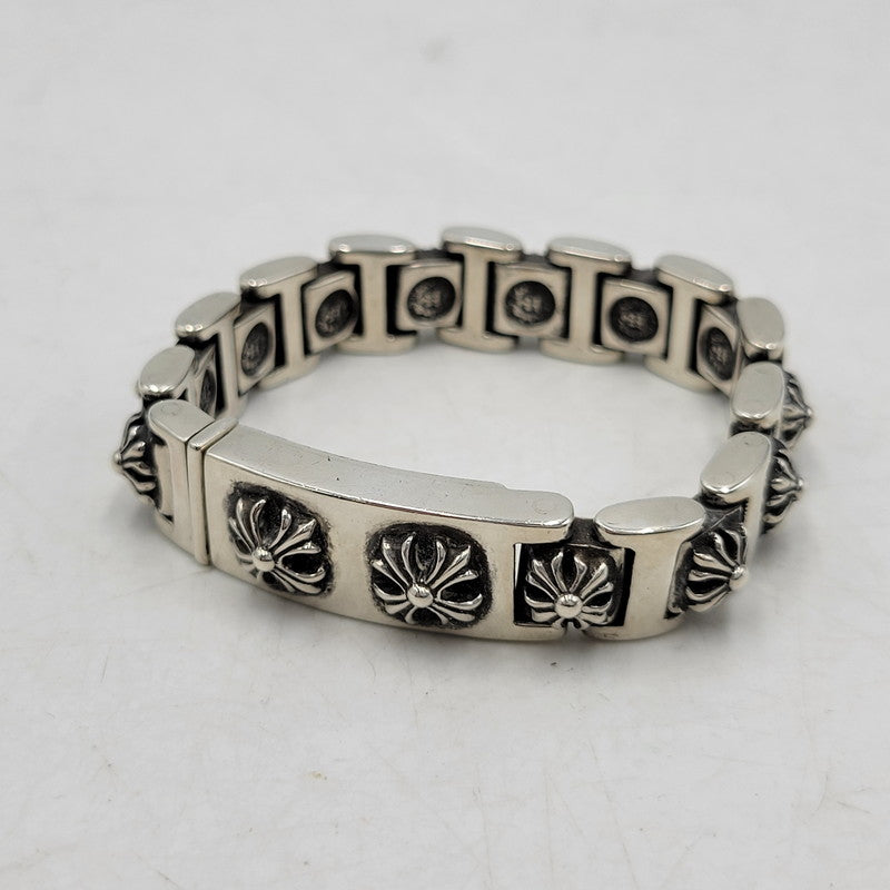 【中古品】【メンズ/レディース】 CHROME HEARTS クロムハーツ I LINK CHX ブレスレット アクセサリー 190-251214-as-04-izu カラー：シルバー 万代Net店