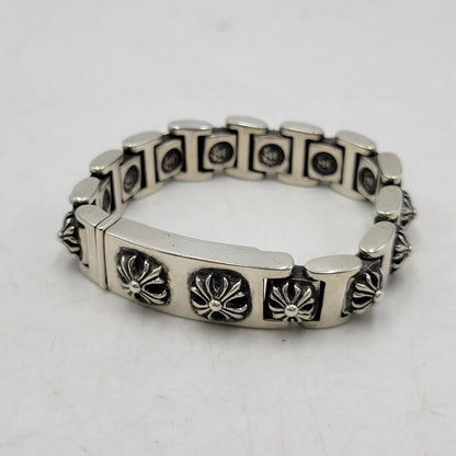 【中古品】【メンズ/レディース】 CHROME HEARTS クロムハーツ I LINK CHX ブレスレット アクセサリー 190-251214-as-04-izu カラー：シルバー 万代Net店