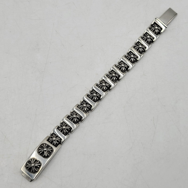 【中古品】【メンズ/レディース】 CHROME HEARTS クロムハーツ I LINK CHX ブレスレット アクセサリー 190-251214-as-04-izu カラー：シルバー 万代Net店