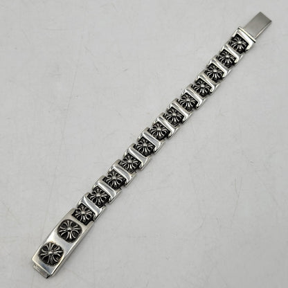 【中古品】【メンズ/レディース】 CHROME HEARTS クロムハーツ I LINK CHX ブレスレット アクセサリー 190-251214-as-04-izu カラー：シルバー 万代Net店