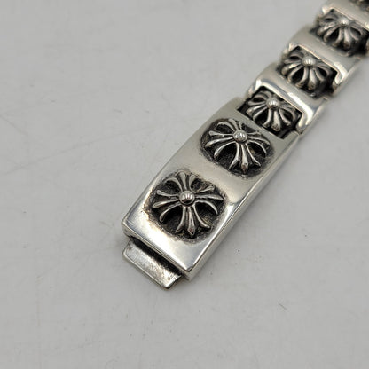 【中古品】【メンズ/レディース】 CHROME HEARTS クロムハーツ I LINK CHX ブレスレット アクセサリー 190-251214-as-04-izu カラー：シルバー 万代Net店
