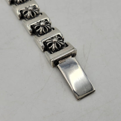 【中古品】【メンズ/レディース】 CHROME HEARTS クロムハーツ I LINK CHX ブレスレット アクセサリー 190-251214-as-04-izu カラー：シルバー 万代Net店