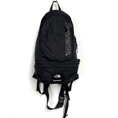 【中古品】【メンズ/レディース】 Supreme シュプリーム ×THE NORTH FACE ザ・ノース・フェイス NM72210I 22SS TREKKING CONVERTIBLE BACKPACK+WAIST BAG トレッキング コンバーティブル バックパック +ウエストバッグ リュック カバン 188-251205-ya-13-izu カラー：BLACK 万代Net店
