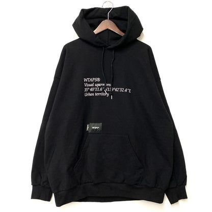 【中古品】【メンズ】 WTAPS ダブルタップス 242ATDT-HPM02S PMY HOODY COTTON フーディ コットン パーカー 長袖 トップス 142-251202-km-02-izu サイズ：04 カラー：ブラック 万代Net店