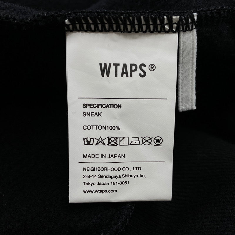 【中古品】【メンズ】 WTAPS ダブルタップス 242ATDT-HPM02S PMY HOODY COTTON フーディ コットン パーカー 長袖 トップス 142-251202-km-02-izu サイズ：04 カラー：ブラック 万代Net店