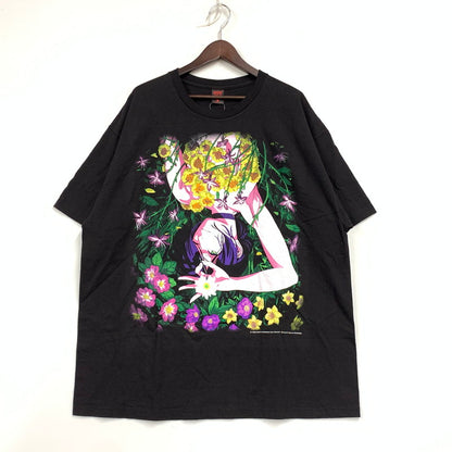 【中古美品】【メンズ】 GEEKS RULE ギークス ルール ×CHAINSAW MAN チェンソーマン GR-0092 THE MOVIE REZE ARC ザ・ムービー リゼ アーク 15 SILKSCREEN PRINTING シルクスクリーン プリンティング T-SHIRT Tシャツ トップス 半袖 142-251205-ya-04-izu サイズ：XXL カラー：BLACK 万代Net店