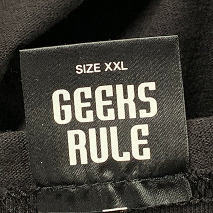 【中古美品】【メンズ】 GEEKS RULE ギークス ルール ×CHAINSAW MAN チェンソーマン GR-0092 THE MOVIE REZE ARC ザ・ムービー リゼ アーク 15 SILKSCREEN PRINTING シルクスクリーン プリンティング T-SHIRT Tシャツ トップス 半袖 142-251205-ya-04-izu サイズ：XXL カラー：BLACK 万代Net店