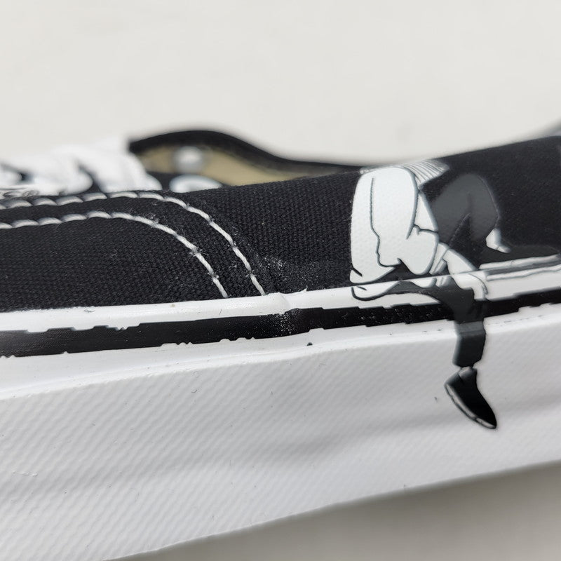 【中古美品】【メンズ/レディース】 VANS バンズ × YUSUKE HANAI 花井祐介 LX Authentic 44 VN000EBNBPB LX オーセンティック 44 スニーカー シューズ 靴 162-251204-as-25-izu サイズ：26cm カラー：CANVAS BLACK/TRUE WHITE 万代Net店