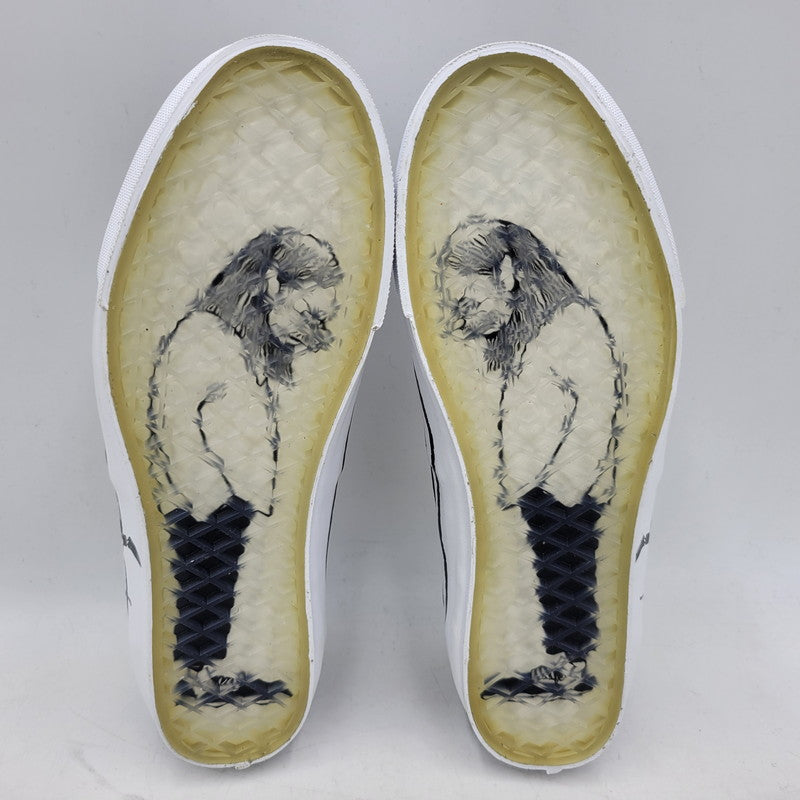 【中古美品】【メンズ/レディース】 VANS バンズ × YUSUKE HANAI 花井祐介 LX Authentic 44 VN000EBNBPB LX オーセンティック 44 スニーカー シューズ 靴 162-251204-as-25-izu サイズ：26cm カラー：CANVAS BLACK/TRUE WHITE 万代Net店