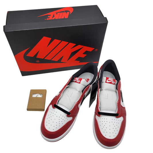 【中古美品】【メンズ】 NIKE ナイキ AIR JORDAN 1 RETRO LOW OG HQ6998-600 エア ジョーダン 1 レトロ ロー OG スニーカー シューズ 靴 160-251204-as-24-izu サイズ：26.5cm カラー：VARSITY RED/BLACK-SUMMIT WHITE 万代Net店