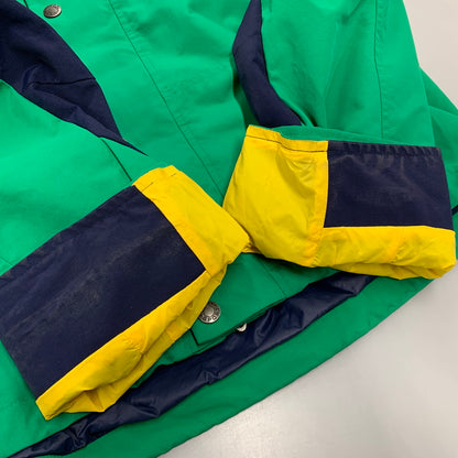【中古品】【メンズ】 POLO COUNTRY RALPH LAUREN ポロ カントリー ラルフローレン MOUNTAIN JACKET マウンテン ジャケット アウター 147-251203-cs-02-izu サイズ：S カラー：グリーン×ネイビー 万代Net店