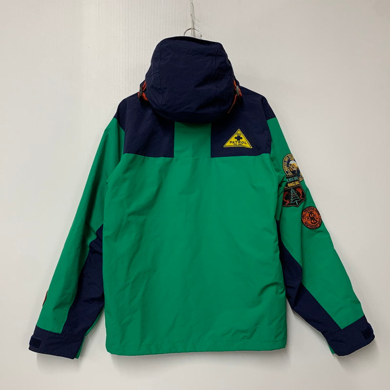 【中古品】【メンズ】 POLO COUNTRY RALPH LAUREN ポロ カントリー ラルフローレン MOUNTAIN JACKET マウンテン ジャケット アウター 147-251203-cs-02-izu サイズ：S カラー：グリーン×ネイビー 万代Net店