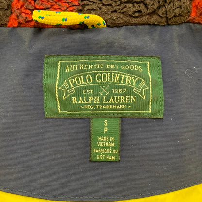 【中古品】【メンズ】 POLO COUNTRY RALPH LAUREN ポロ カントリー ラルフローレン MOUNTAIN JACKET マウンテン ジャケット アウター 147-251203-cs-02-izu サイズ：S カラー：グリーン×ネイビー 万代Net店