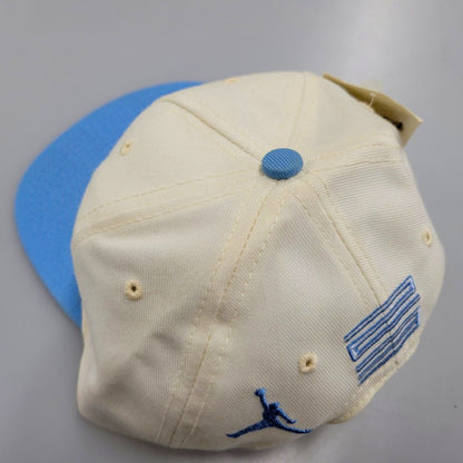 【中古品】【メンズ】 NIKE ナイキ 562860 USA製 90S JORDAN ジョーダン SNAPBACK CAP スナップバック キャップ 帽子 185-251211-ya-08-izu サイズ：F カラー：ホワイト×ブルー 万代Net店