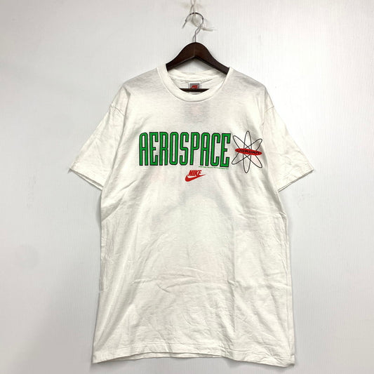 【中古品】【メンズ】 NIKE ナイキ 660857 USA製 銀タグ c1993 両シングル 90S AEROSPACE JORDAN LOONEY TUNES PRINT T-SHIRT エアロスペース ジョーダン ルーニー テューンズ プリント Tシャツ トップス 半袖 146-251205-ya-08-izu サイズ：L カラー：WHITE 万代Net店
