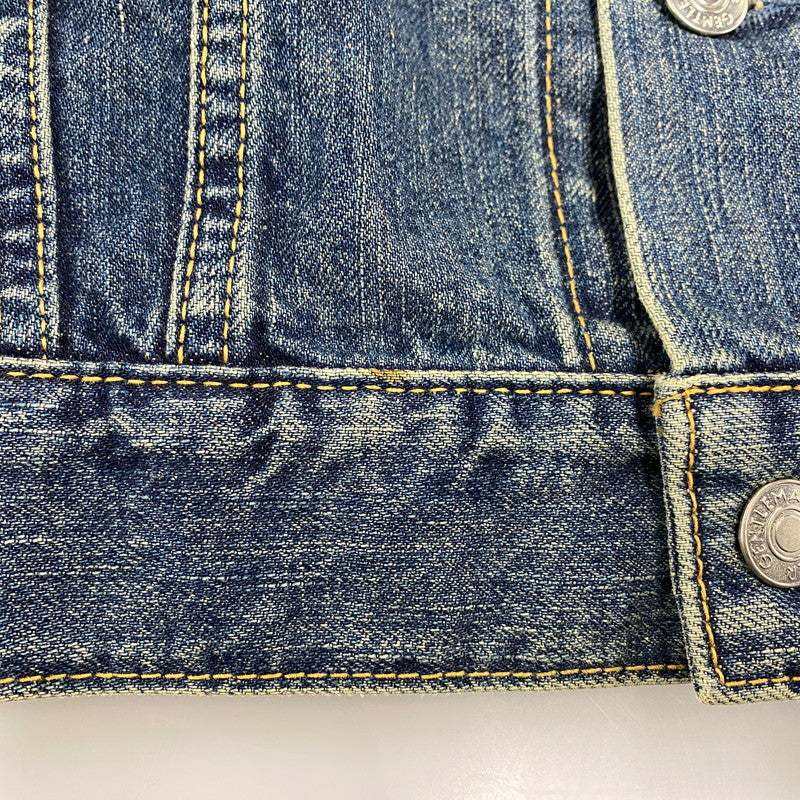 【中古品】【メンズ】 DENIM JACKET デニム ジャケット アウター MG14F-CO18 140-260104-yn-03-izu サイズ：S カラー：インディゴ 万代Net店