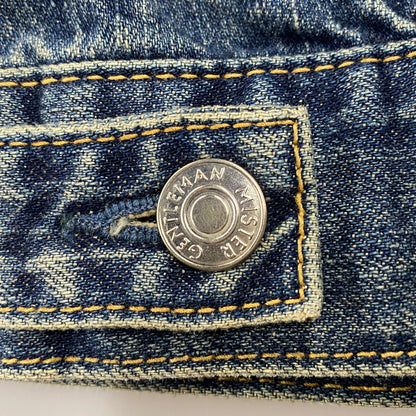 【中古品】【メンズ】 DENIM JACKET デニム ジャケット アウター MG14F-CO18 140-260104-yn-03-izu サイズ：S カラー：インディゴ 万代Net店