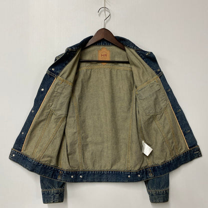 【中古品】【メンズ】 DENIM JACKET デニム ジャケット アウター MG14F-CO18 140-260104-yn-03-izu サイズ：S カラー：インディゴ 万代Net店