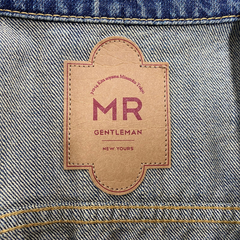 【中古品】【メンズ】 DENIM JACKET デニム ジャケット アウター MG14F-CO18 140-260104-yn-03-izu サイズ：S カラー：インディゴ 万代Net店