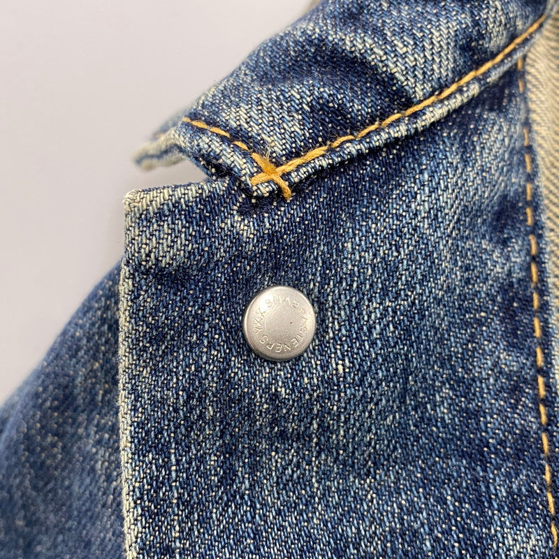 【中古品】【メンズ】 DENIM JACKET デニム ジャケット アウター MG14F-CO18 140-260104-yn-03-izu サイズ：S カラー：インディゴ 万代Net店