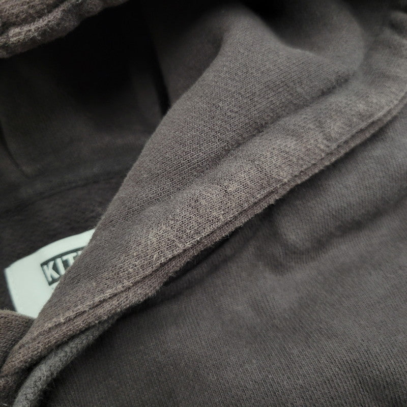 【現状渡し品】【メンズ】 KITH キス KH2212 CLASSIC LOGO クラシック ロゴ WILLIAMS ウィリアムズ II HOODIE フーディ トップス パーカー 142-251209-ya-11-izu サイズ：S カラー：茶系 万代Net店