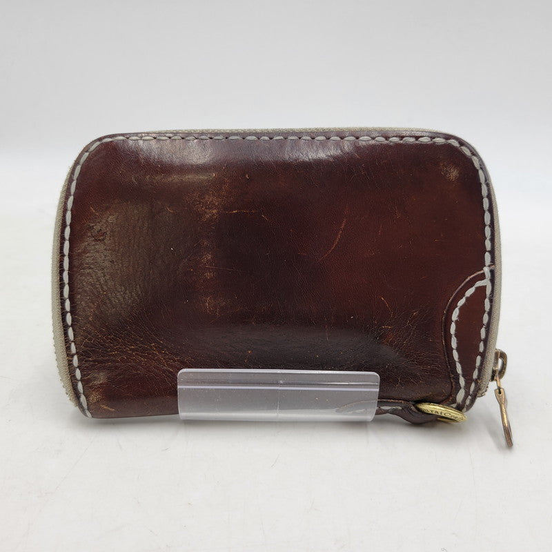 【中古品】【メンズ/レディース】 SAMURAI CRAFT サムライクラフト LEATHER MIDDLE WALLET レザーミドルウォレット 財布 200-251211-ya-25-izu カラー：ブラウン 万代Net店