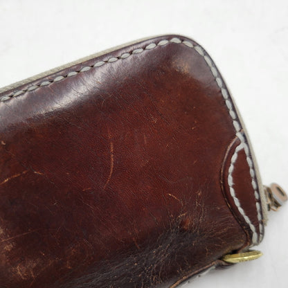 【中古品】【メンズ/レディース】 SAMURAI CRAFT サムライクラフト LEATHER MIDDLE WALLET レザーミドルウォレット 財布 200-251211-ya-25-izu カラー：ブラウン 万代Net店