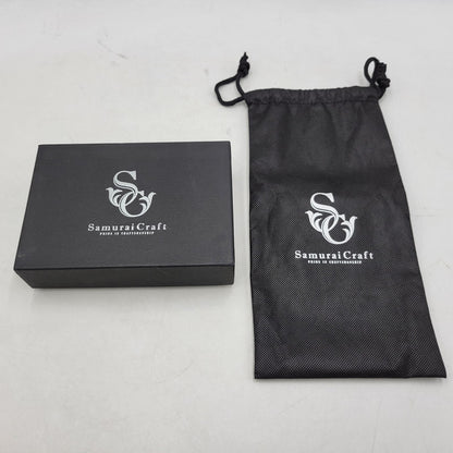 【中古品】【メンズ/レディース】 SAMURAI CRAFT サムライクラフト LEATHER MIDDLE WALLET レザーミドルウォレット 財布 200-251211-ya-25-izu カラー：ブラウン 万代Net店