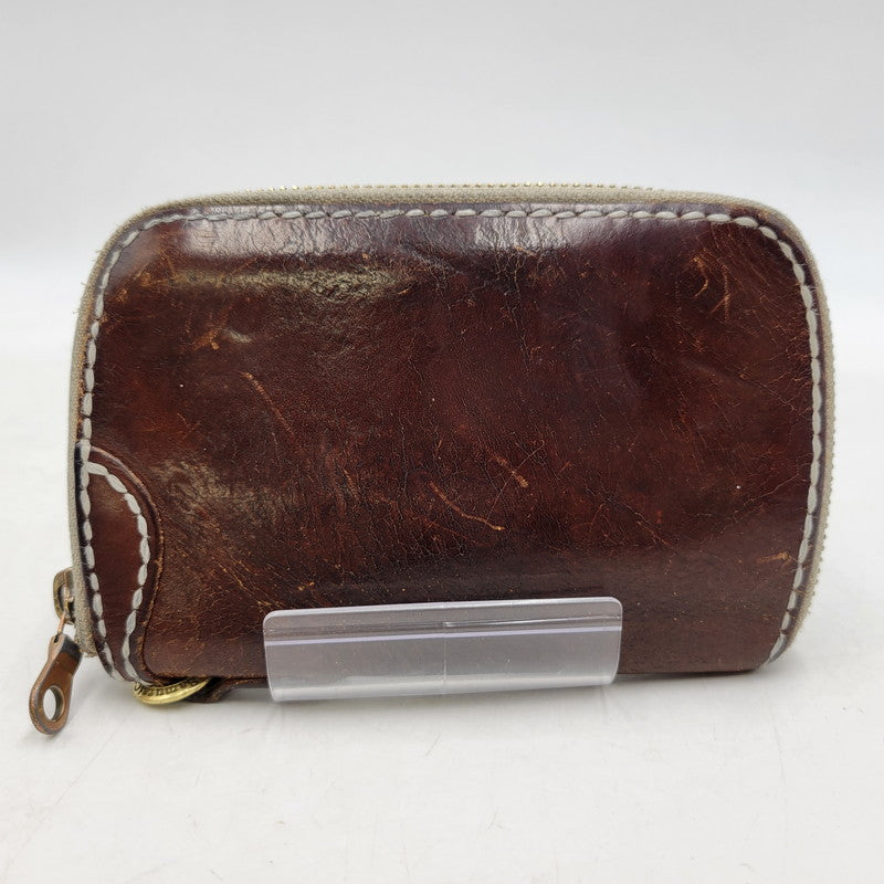 【中古品】【メンズ/レディース】 SAMURAI CRAFT サムライクラフト LEATHER MIDDLE WALLET レザーミドルウォレット 財布 200-251211-ya-25-izu カラー：ブラウン 万代Net店