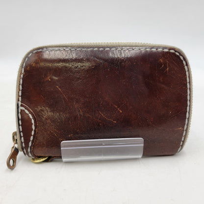 【中古品】【メンズ/レディース】 SAMURAI CRAFT サムライクラフト LEATHER MIDDLE WALLET レザーミドルウォレット 財布 200-251211-ya-25-izu カラー：ブラウン 万代Net店