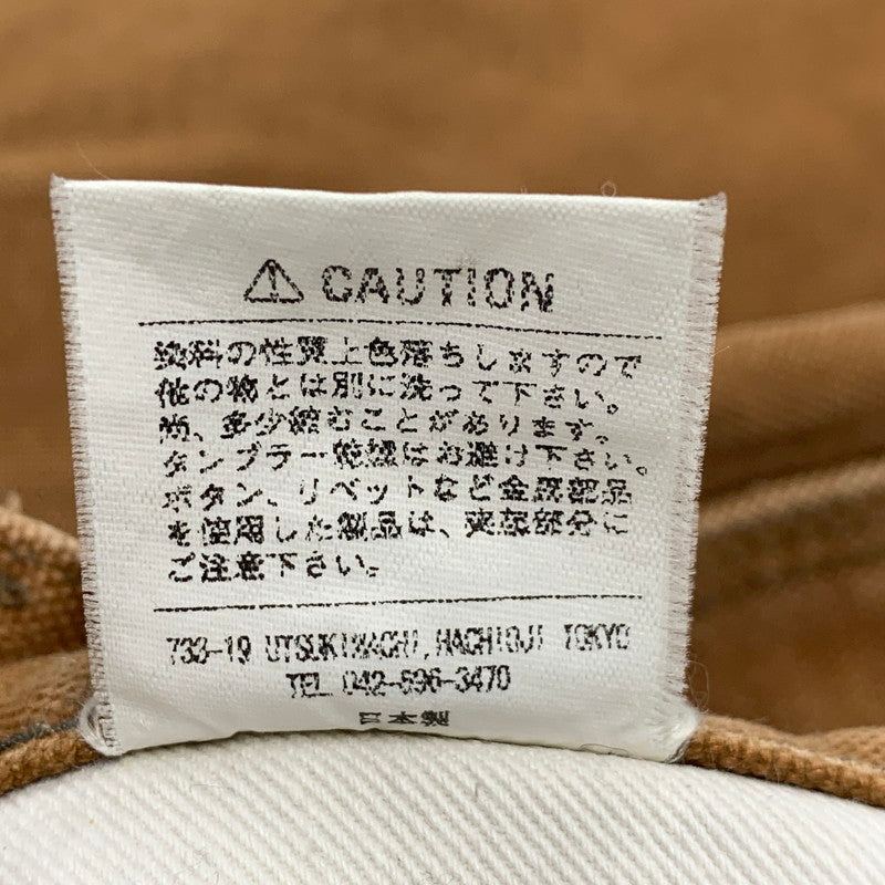 【中古品】【メンズ】 IRON HEART アイアンハート DOUBLE KNEE DUCK WORK PANTS ダブルニー ダック ワークパンツ ボトムス 156-251208-as-11-izu サイズ：W30 カラー：ブラウン 万代Net店