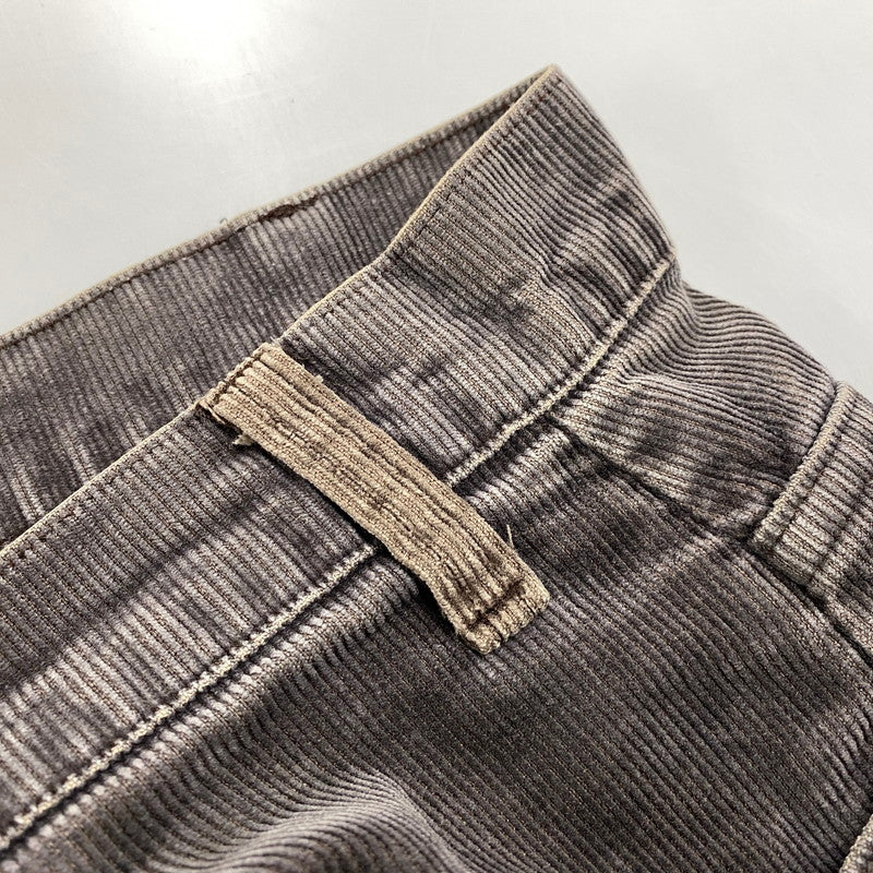 【現状渡し品】【メンズ】 Levi's リーバイス 517-1528 刻印536 42TALON 85年製 80S 517 CORDUROY BOOT CUT PANTS コーデュロイ ブーツ カット パンツ ボトムス ズボン 157-251211-cs-02-izu サイズ：W33 カラー：チャコール 万代Net店