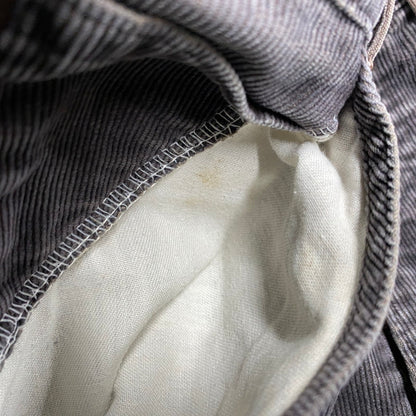 【現状渡し品】【メンズ】 Levi's リーバイス 517-1528 刻印536 42TALON 85年製 80S 517 CORDUROY BOOT CUT PANTS コーデュロイ ブーツ カット パンツ ボトムス ズボン 157-251211-cs-02-izu サイズ：W33 カラー：チャコール 万代Net店