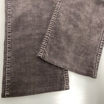 【現状渡し品】【メンズ】 Levi's リーバイス 517-1528 刻印536 42TALON 85年製 80S 517 CORDUROY BOOT CUT PANTS コーデュロイ ブーツ カット パンツ ボトムス ズボン 157-251211-cs-02-izu サイズ：W33 カラー：チャコール 万代Net店
