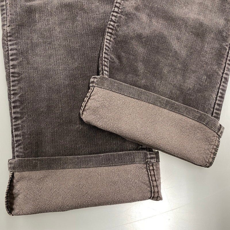 【現状渡し品】【メンズ】 Levi's リーバイス 517-1528 刻印536 42TALON 85年製 80S 517 CORDUROY BOOT CUT PANTS コーデュロイ ブーツ カット パンツ ボトムス ズボン 157-251211-cs-02-izu サイズ：W33 カラー：チャコール 万代Net店