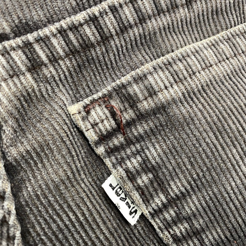 【現状渡し品】【メンズ】 Levi's リーバイス 517-1528 刻印536 42TALON 85年製 80S 517 CORDUROY BOOT CUT PANTS コーデュロイ ブーツ カット パンツ ボトムス ズボン 157-251211-cs-02-izu サイズ：W33 カラー：チャコール 万代Net店