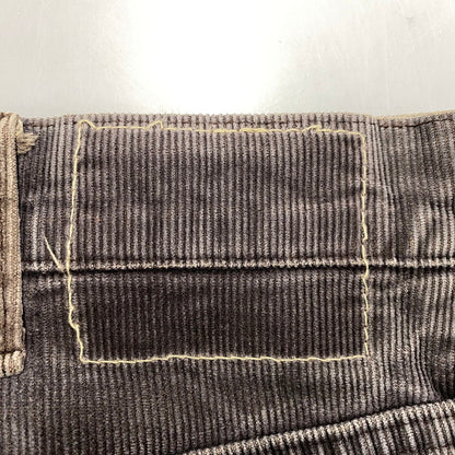 【現状渡し品】【メンズ】 Levi's リーバイス 517-1528 刻印536 42TALON 85年製 80S 517 CORDUROY BOOT CUT PANTS コーデュロイ ブーツ カット パンツ ボトムス ズボン 157-251211-cs-02-izu サイズ：W33 カラー：チャコール 万代Net店