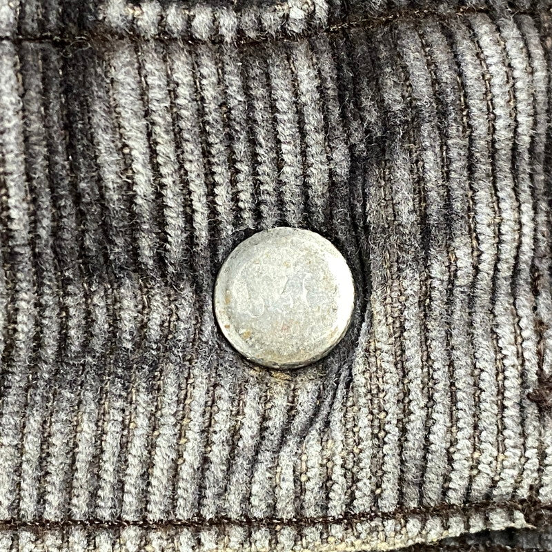 【現状渡し品】【メンズ】 Levi's リーバイス 517-1528 刻印536 42TALON 85年製 80S 517 CORDUROY BOOT CUT PANTS コーデュロイ ブーツ カット パンツ ボトムス ズボン 157-251211-cs-02-izu サイズ：W33 カラー：チャコール 万代Net店