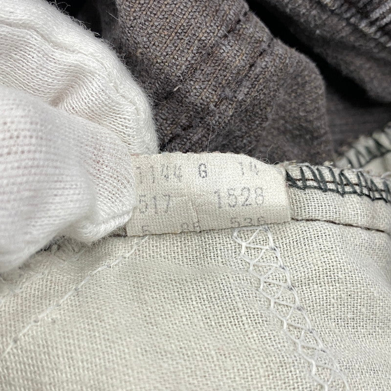 【現状渡し品】【メンズ】 Levi's リーバイス 517-1528 刻印536 42TALON 85年製 80S 517 CORDUROY BOOT CUT PANTS コーデュロイ ブーツ カット パンツ ボトムス ズボン 157-251211-cs-02-izu サイズ：W33 カラー：チャコール 万代Net店